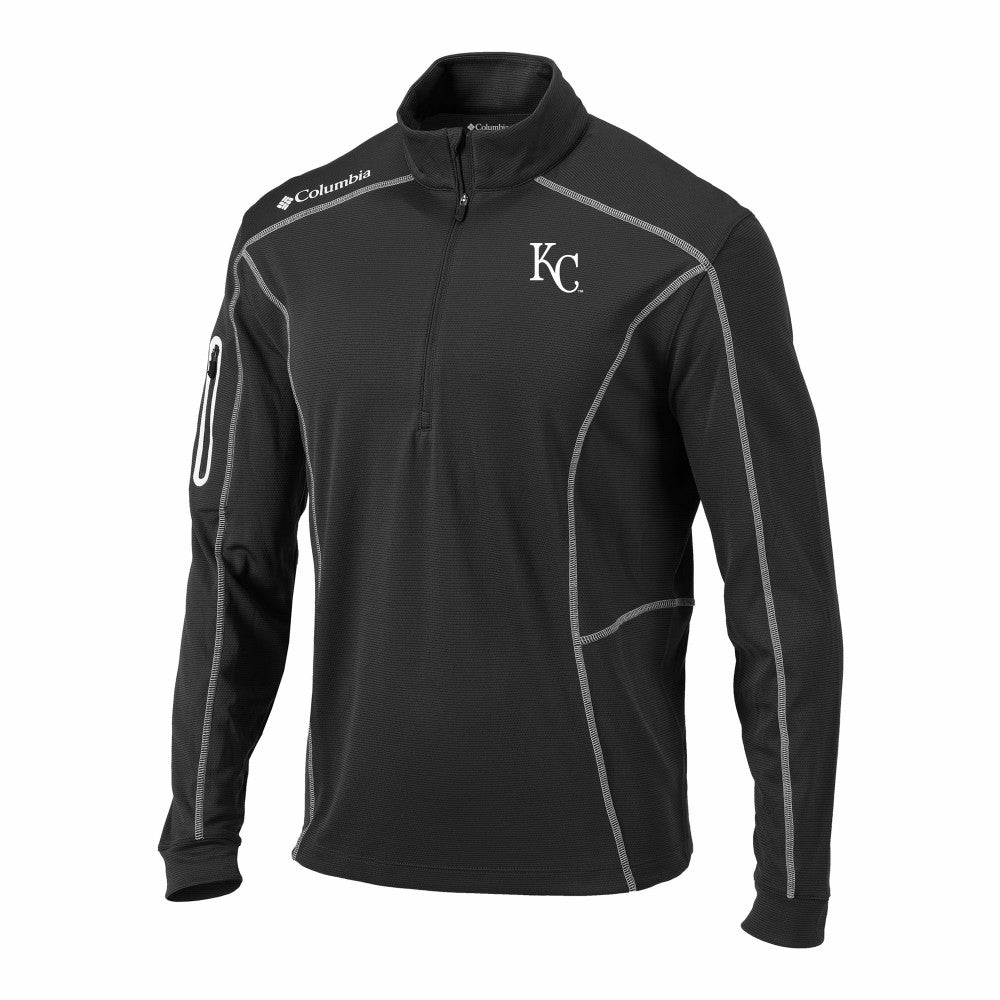 Kansas City Royals Columbia Omni-Wick Shotgun Quarter-Zip Pullover - MLB