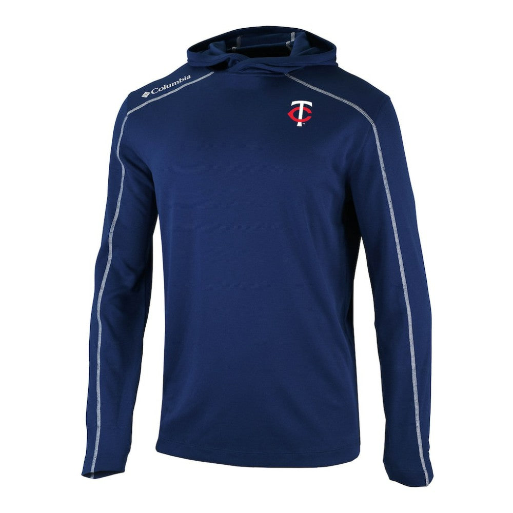 Minnesota Twins Columbia Omni-Wick Shotgun Pullover Hoodie - MLB