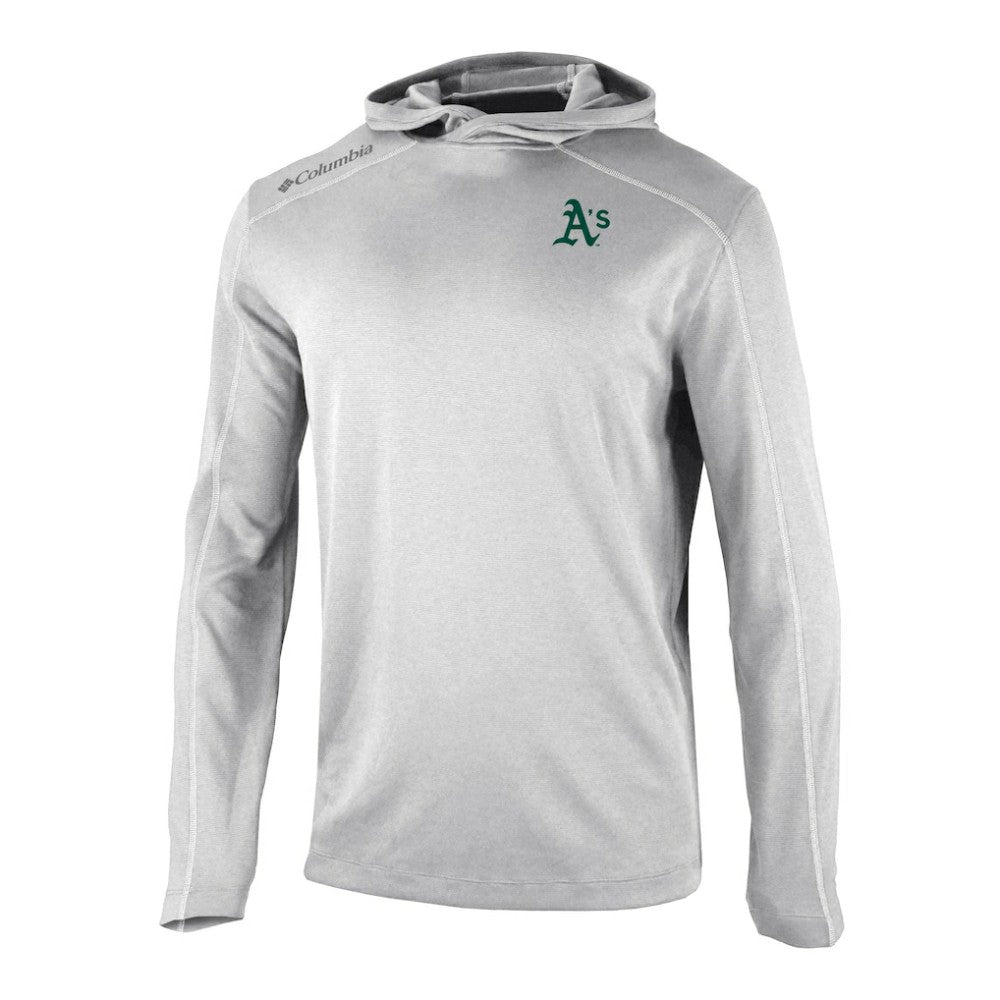 Athletics Columbia Omni-Wick Shotgun Pullover Hoodie - MLB