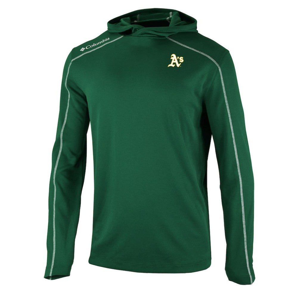 Athletics Columbia Omni-Wick Shotgun Pullover Hoodie - MLB