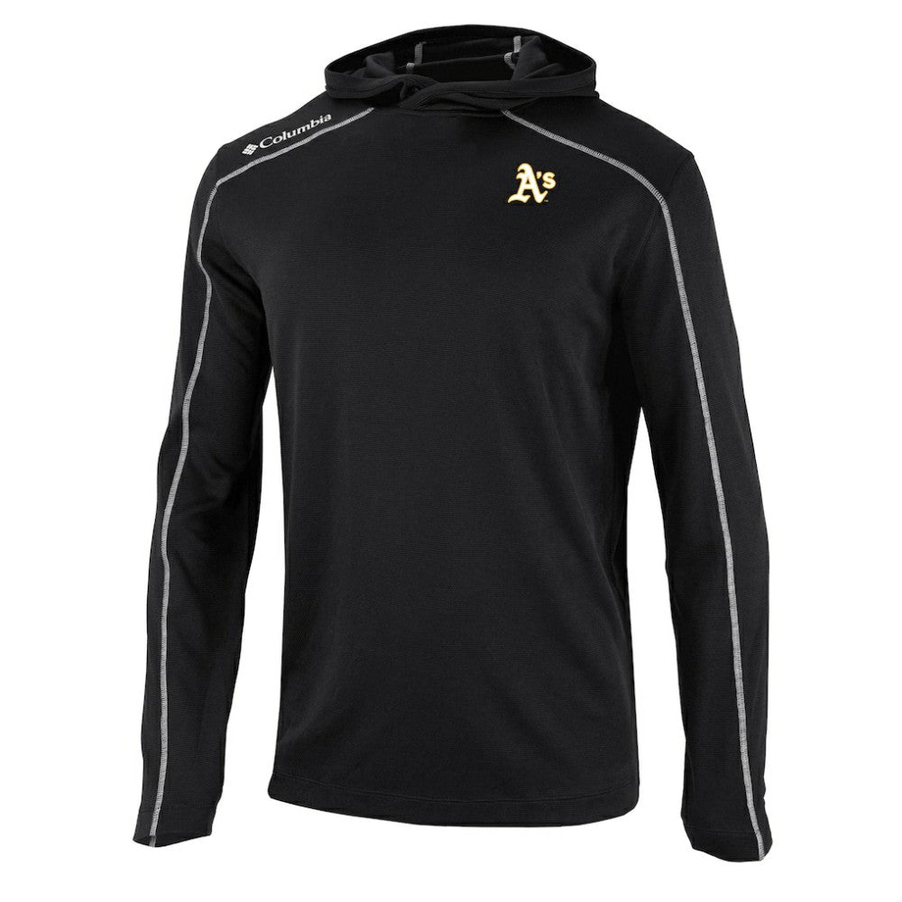 Athletics Columbia Omni-Wick Shotgun Pullover Hoodie - MLB