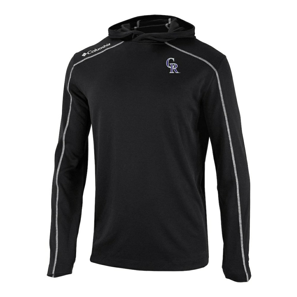 Colorado Rockies Columbia Omni-Wick Shotgun Pullover Hoodie - MLB