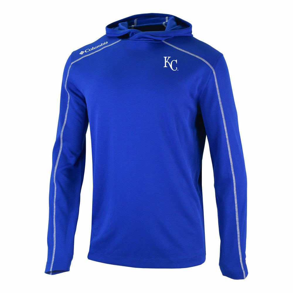 Kansas City Royals Columbia Omni-Wick Shotgun Pullover Hoodie - MLB