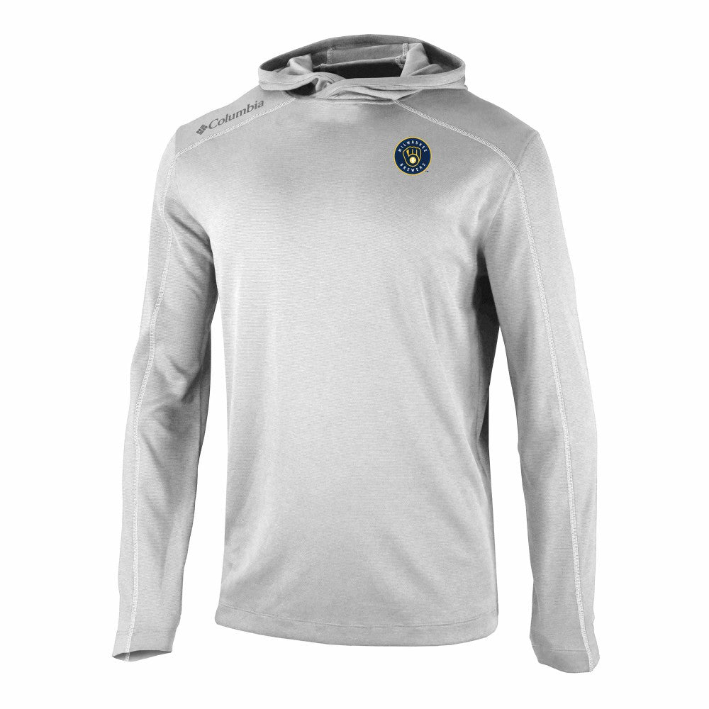 Milwaukee Brewers Columbia Omni-Wick Shotgun Pullover Hoodie - MLB