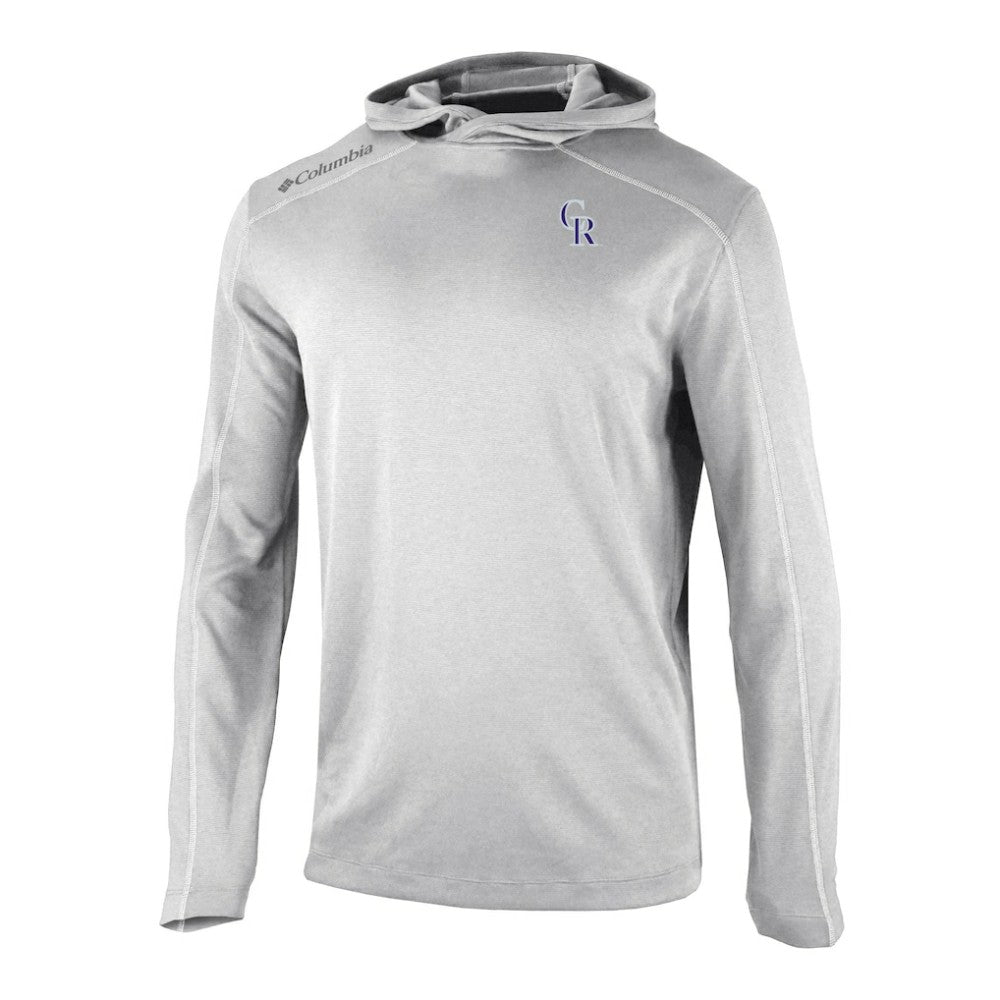 Colorado Rockies Columbia Omni-Wick Shotgun Pullover Hoodie - MLB