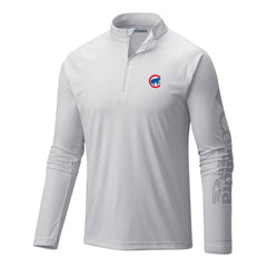 Chicago Cubs Columbia Terminal Tackle Omni-Wick Raglan Quarter-Zip Pullover - MLB