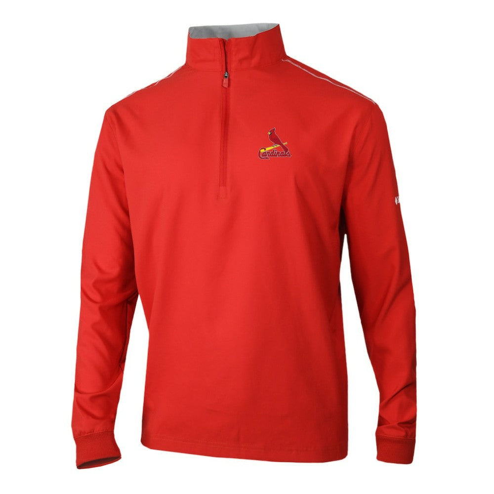St. Louis Cardinals Columbia Omni-Wick Bogey's Paradise Quarter-Zip Pullover - MLB