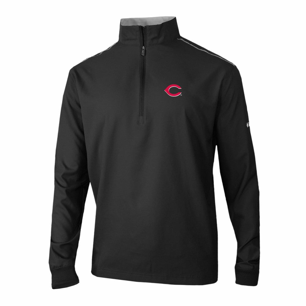 Cincinnati Reds Columbia Omni-Wick Bogey's Paradise Quarter-Zip Pullover - MLB