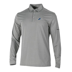 Tampa Bay Rays Columbia Omni-Wick Pin High Long Sleeve Polo - MLB