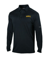 San Diego Padres Columbia Omni-Wick Pin High Long Sleeve Polo - MLB