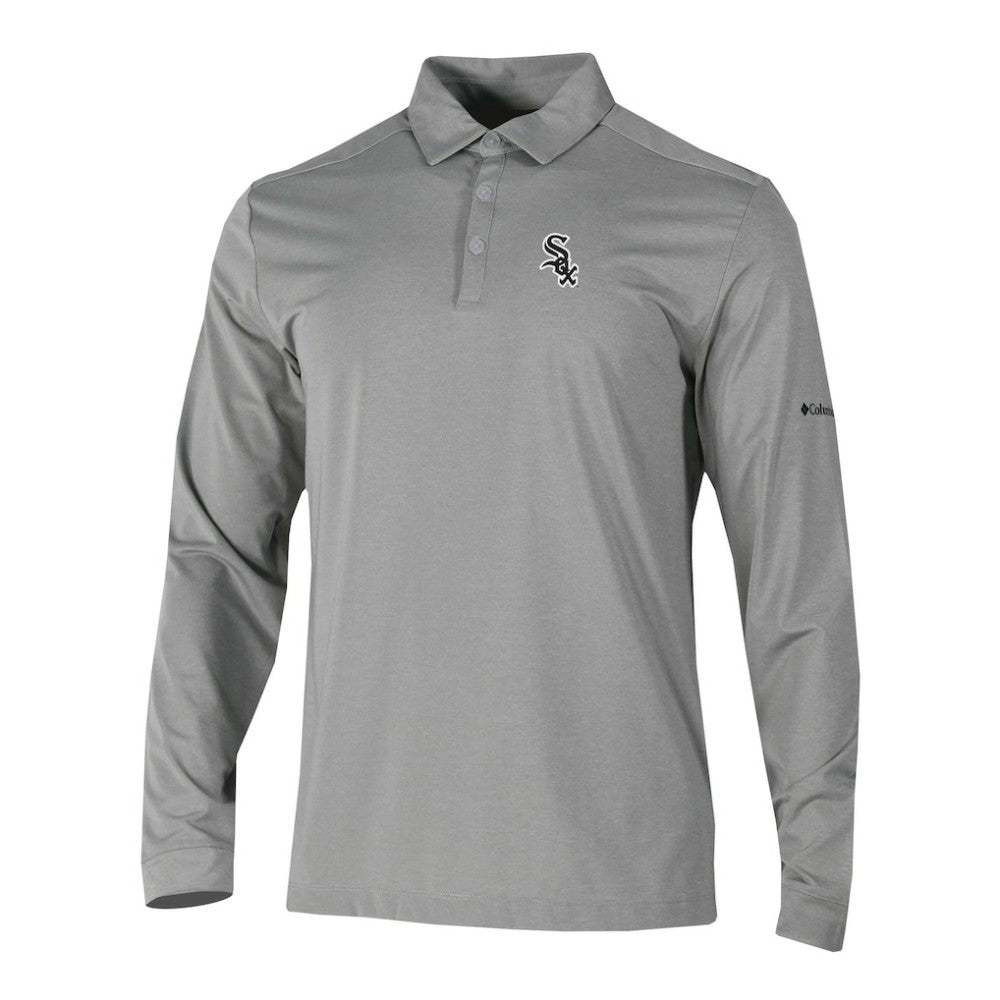 Chicago White Sox Columbia Omni-Wick Pin High Long Sleeve Polo - MLB