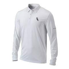 Chicago White Sox Columbia Omni-Wick Pin High Long Sleeve Polo - MLB