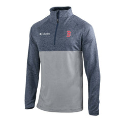 Boston Red Sox Columbia Omni-Wick Raglan Rockin' It Quarter-Zip Pullover - MLB