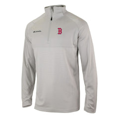 Boston Red Sox Columbia Omni-Wick Raglan Rockin' It Quarter-Zip Pullover - MLB