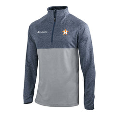 Houston Astros Columbia Omni-Wick Raglan Rockin' It Quarter-Zip Pullover - MLB