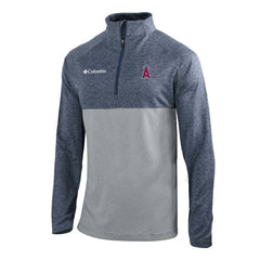 Los Angeles Angels Columbia Omni-Wick Raglan Rockin' It Quarter-Zip Pullover - MLB