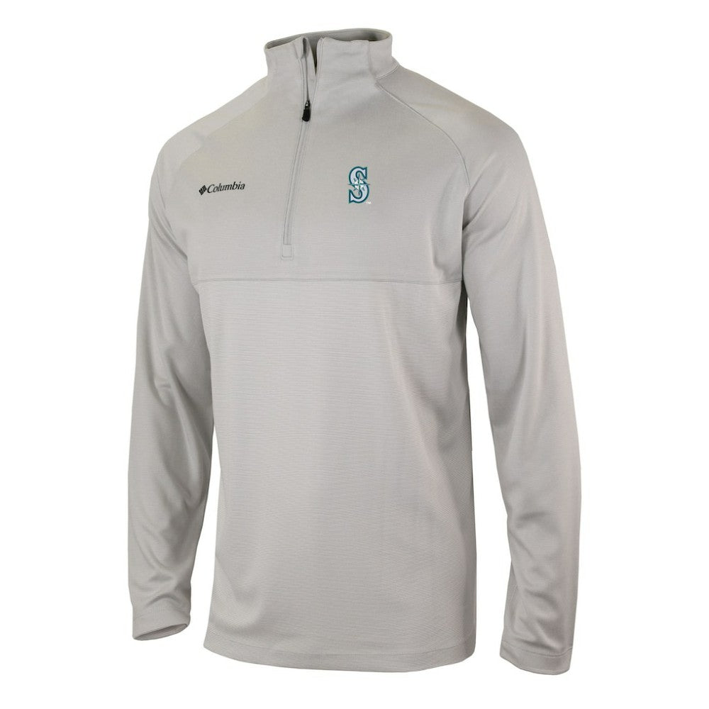 Seattle Mariners Columbia Omni-Wick Raglan Rockin' It Quarter-Zip Pullover - MLB