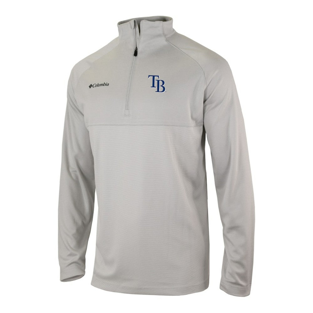 Tampa Bay Rays Columbia Omni-Wick Raglan Rockin' It Quarter-Zip Pullover - MLB