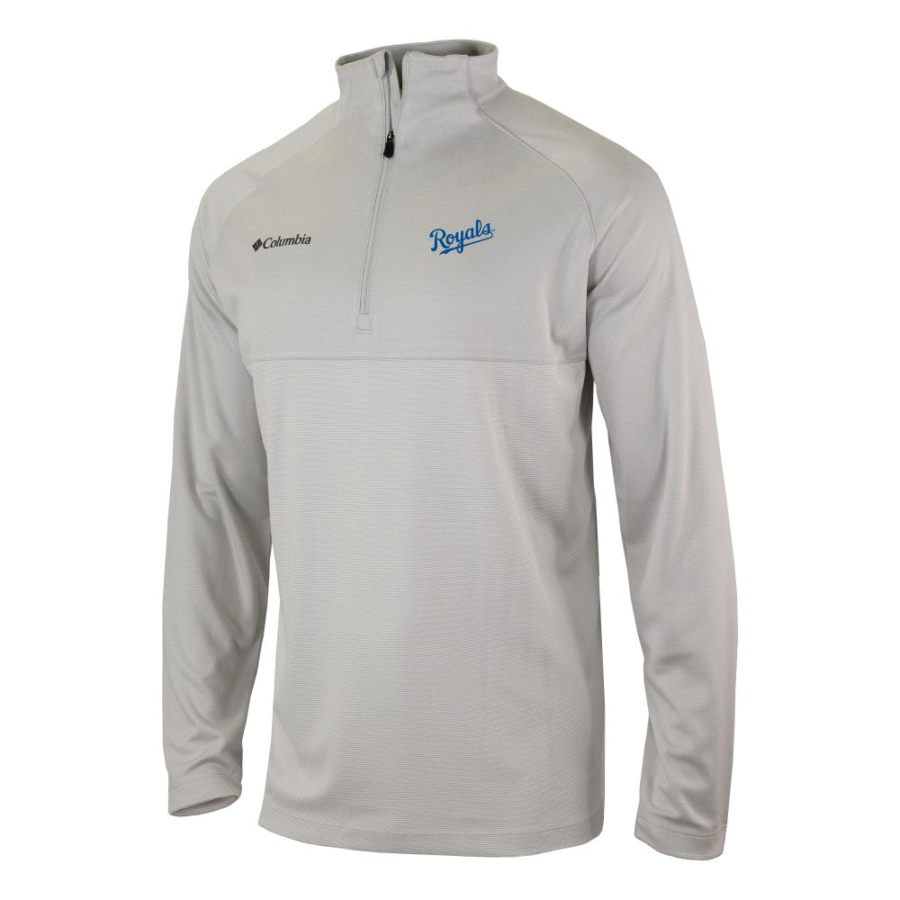 Kansas City Royals Columbia Omni-Wick Raglan Rockin' It Quarter-Zip Pullover - MLB