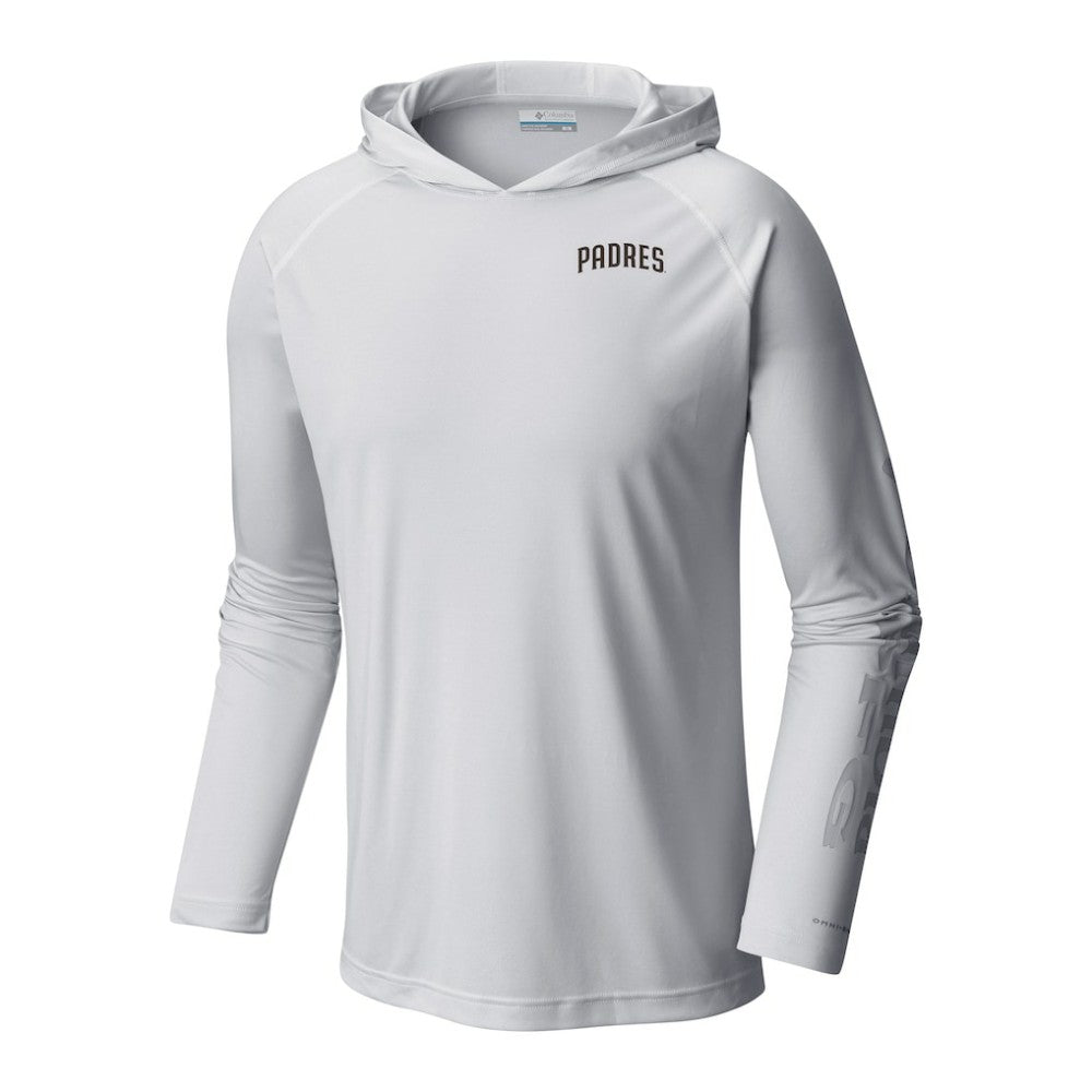 San Diego Padres Columbia Terminal Tackle Omni-Shade Pullover Hoodie - MLB
