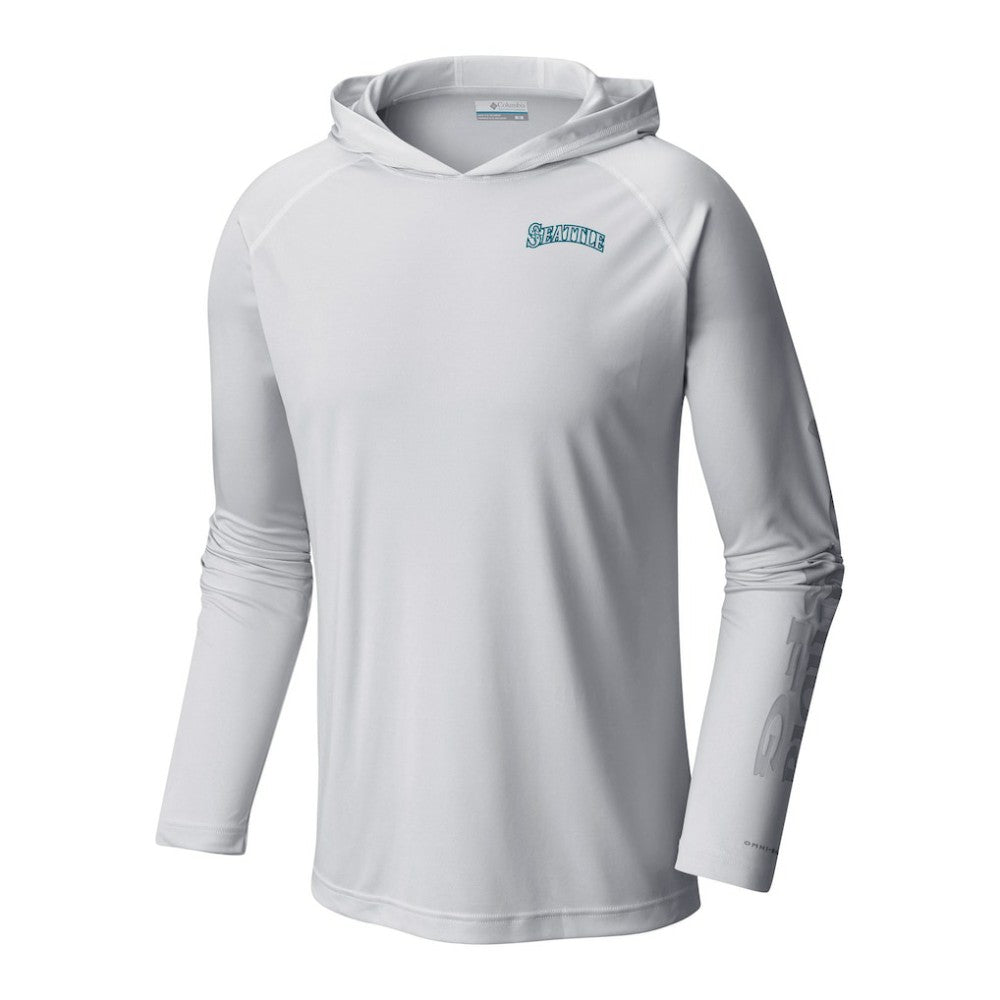 Seattle Mariners Columbia Terminal Tackle Omni-Shade Pullover Hoodie - MLB