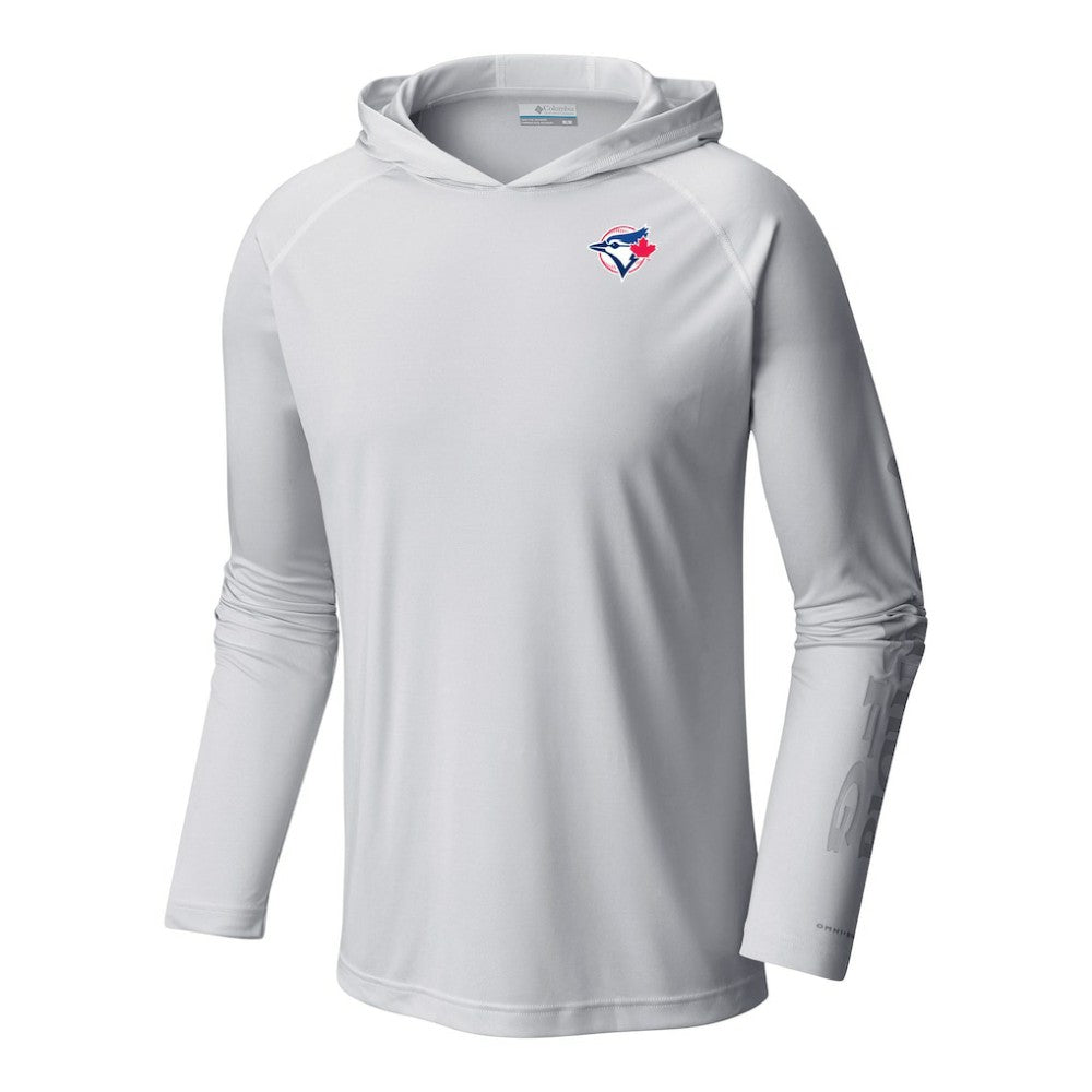 Toronto Blue Jays Columbia Terminal Tackle Omni-Shade Pullover Hoodie - MLB