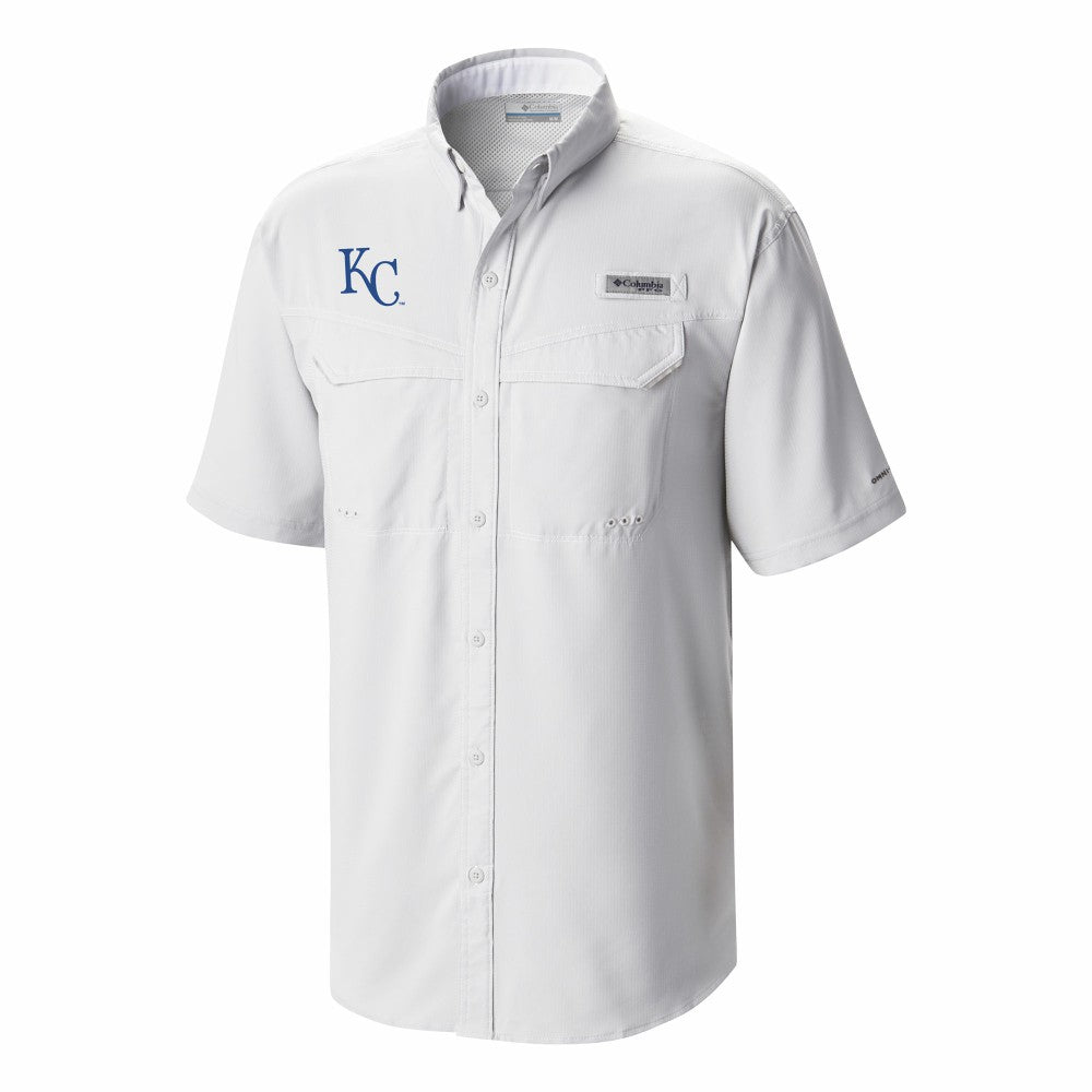 Kansas City Royals Columbia Omni-Wick Low Drag Offshore Button-Up Shirt - MLB