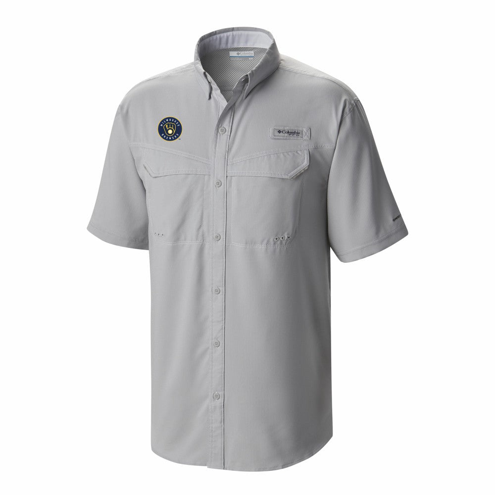 Milwaukee Brewers Columbia Omni-Wick Low Drag Offshore Button-Up Shirt - MLB