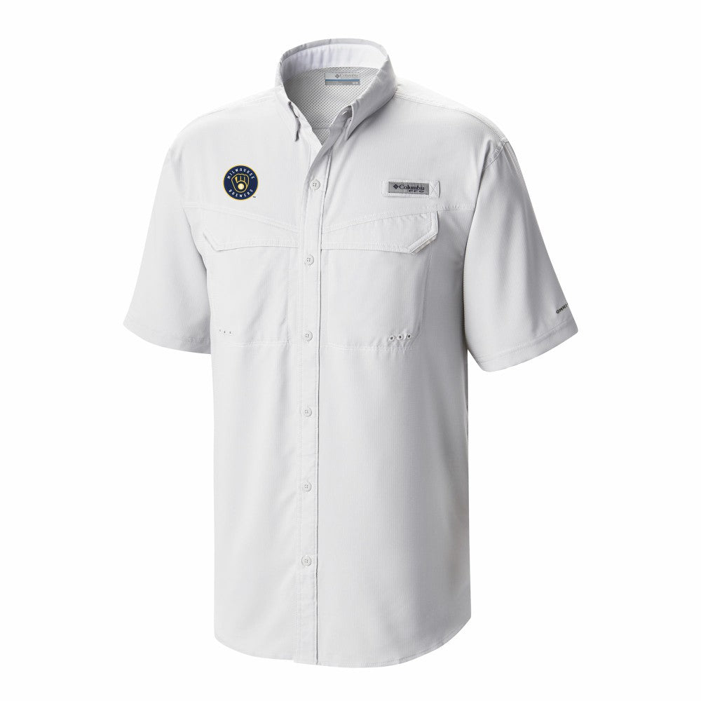 Milwaukee Brewers Columbia Omni-Wick Low Drag Offshore Button-Up Shirt - MLB