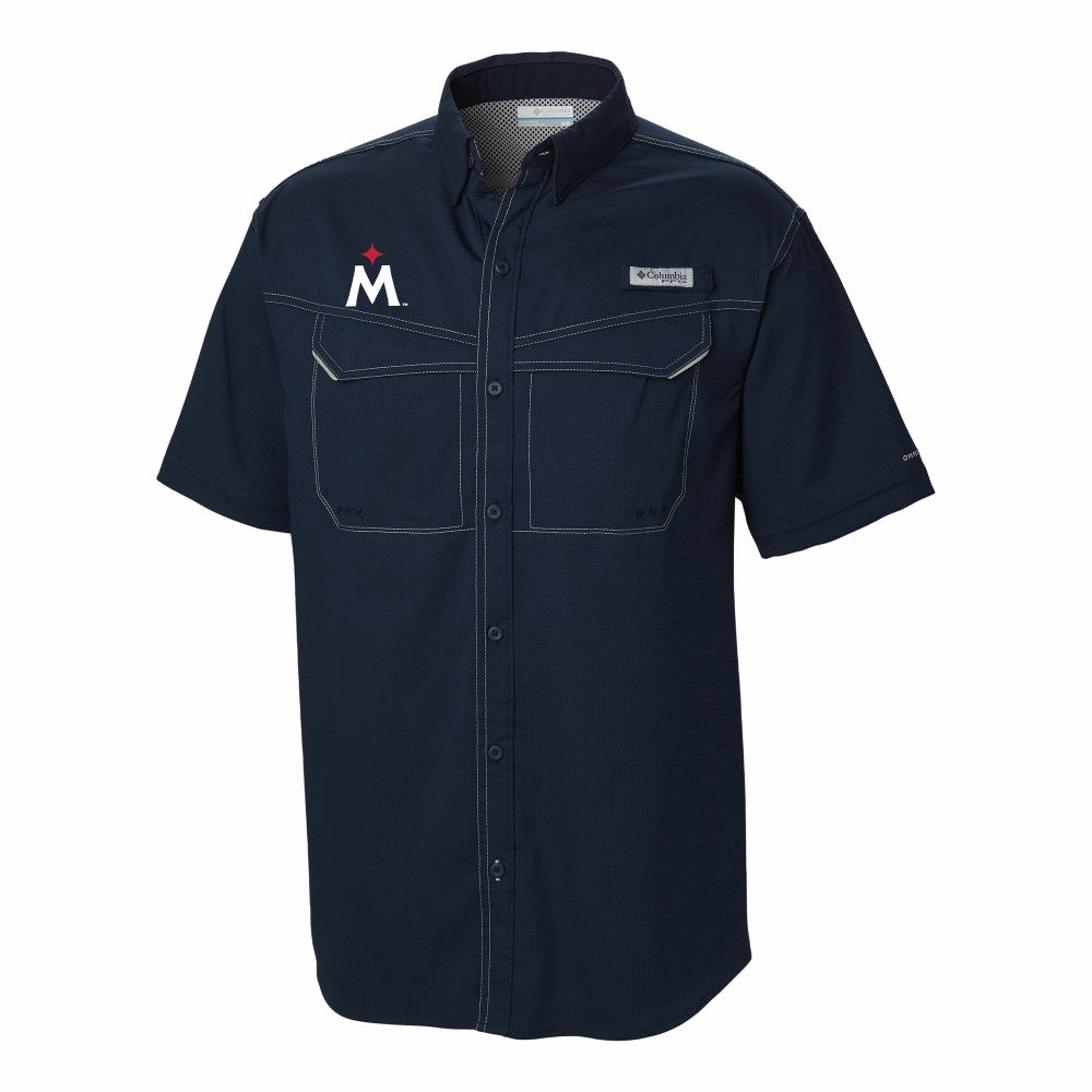Minnesota Twins Columbia Omni-Wick Low Drag Offshore Button-Up Shirt - MLB