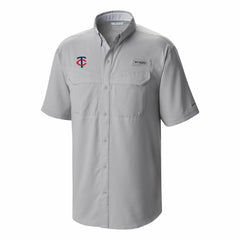 Minnesota Twins Columbia Omni-Wick Low Drag Offshore Button-Up Shirt - MLB