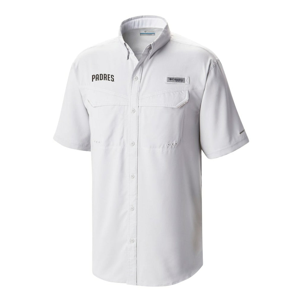 San Diego Padres Columbia Omni-Wick Low Drag Offshore Button-Up Shirt - MLB