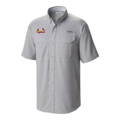 St. Louis Cardinals Columbia Omni-Wick Low Drag Offshore Button-Up Shirt - MLB