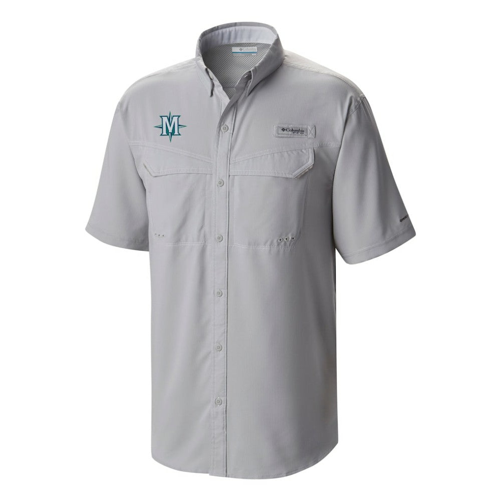 Seattle Mariners Columbia Omni-Wick Low Drag Offshore Button-Up Shirt - MLB