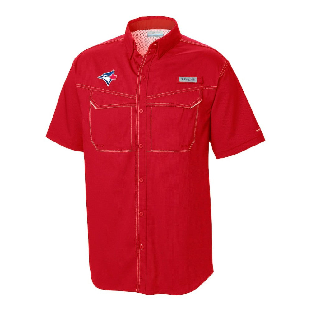 Toronto Blue Jays Columbia Omni-Wick Low Drag Offshore Button-Up Shirt - MLB