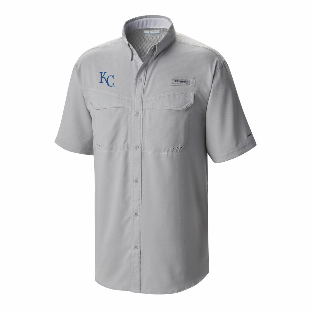 Kansas City Royals Columbia Omni-Wick Low Drag Offshore Button-Up Shirt - MLB