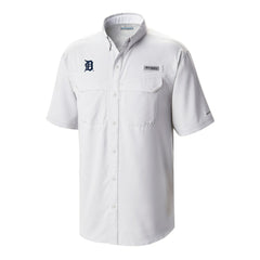 Detroit Tigers Columbia Omni-Wick Low Drag Offshore Button-Up Shirt - MLB