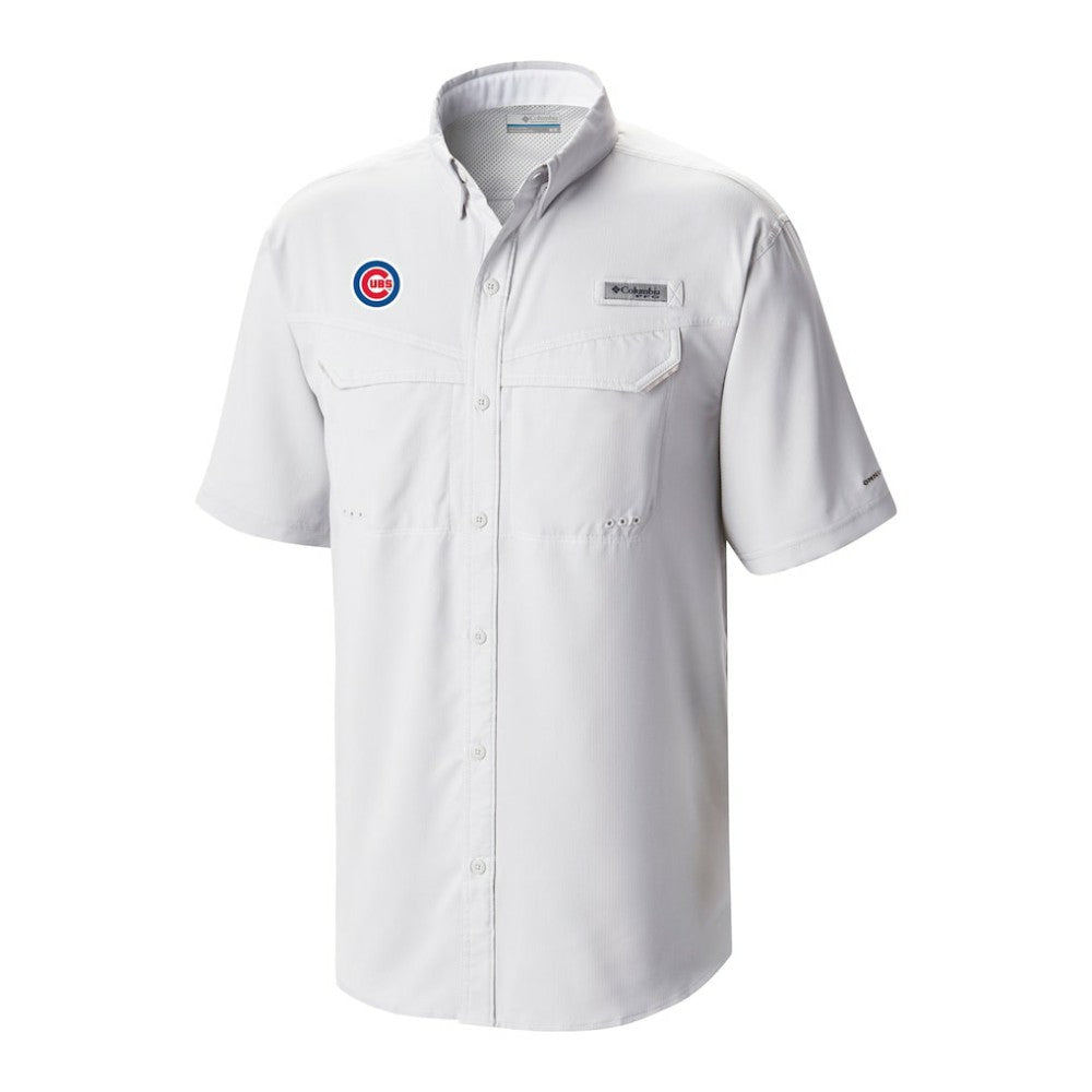 Chicago Cubs Columbia Omni-Wick Low Drag Offshore Button-Up Shirt - MLB