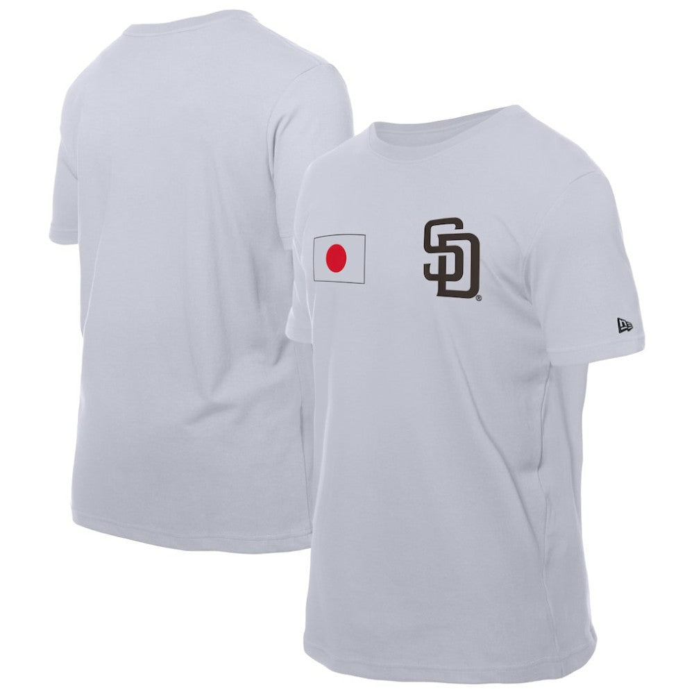 San Diego Padres New Era Japanese Flag T-Shirt - MLB