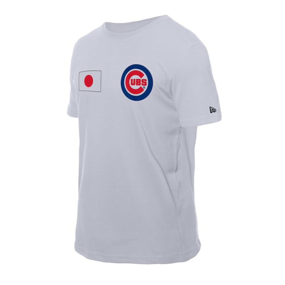 Chicago Cubs New Era Japanese Flag T-Shirt - MLB