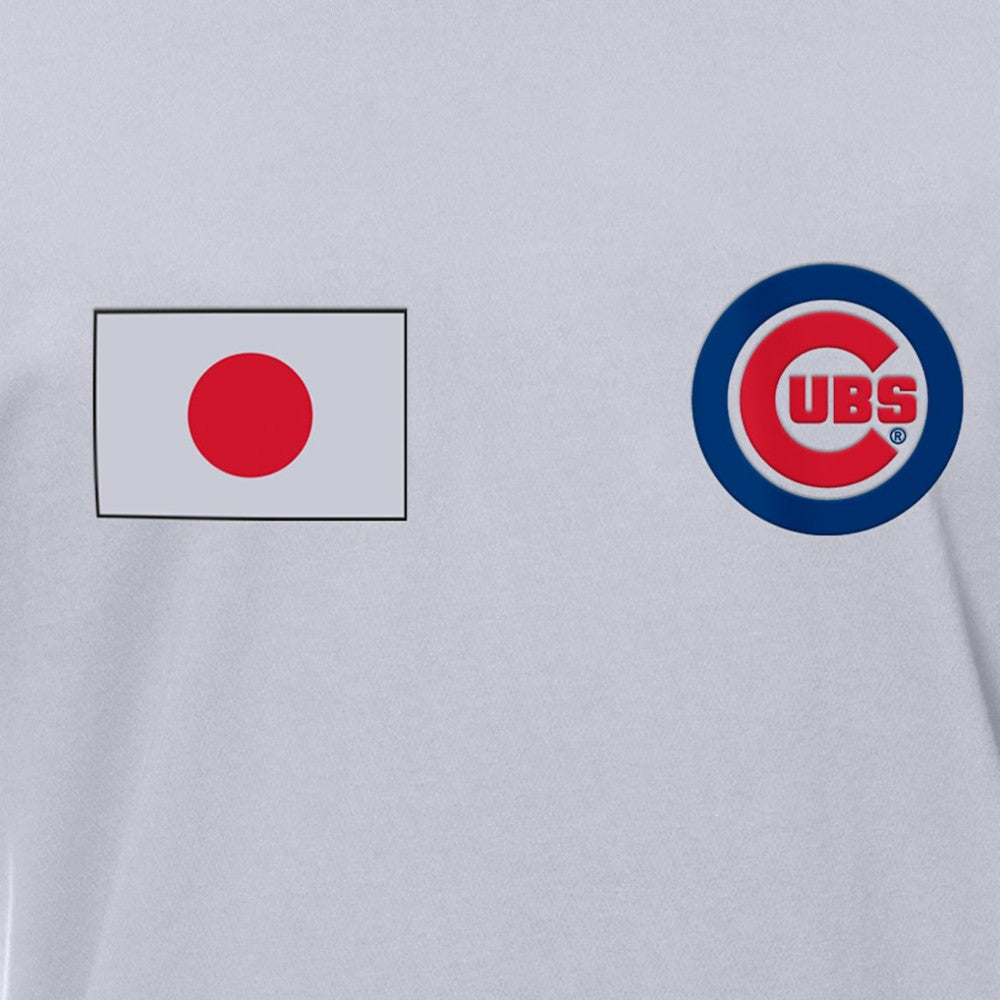 Chicago Cubs New Era Japanese Flag T-Shirt - MLB