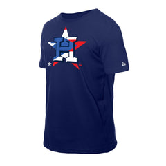 Houston Astros New Era Puerto Rican Flag Logo T-Shirt - MLB