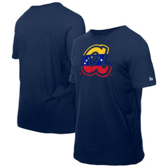 Atlanta Braves New Era Venezuelan Flag Logo T-Shirt - MLB