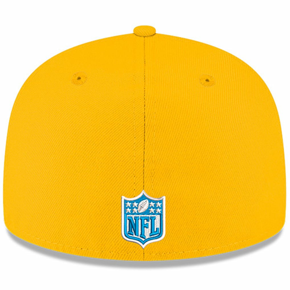 Los Angeles Chargers New Era Charger Power 59FIFTY Fitted Hat Gold | NFL