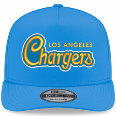 Los Angeles Chargers New Era Charger Power A-Frame 9FIFTY Snapback Hat Powder Blue | NFL