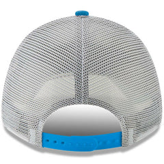 Los Angeles Chargers New Era Charger Power A-Frame 9FORTY Trucker Adjustable Hat Powder Blue | NFL