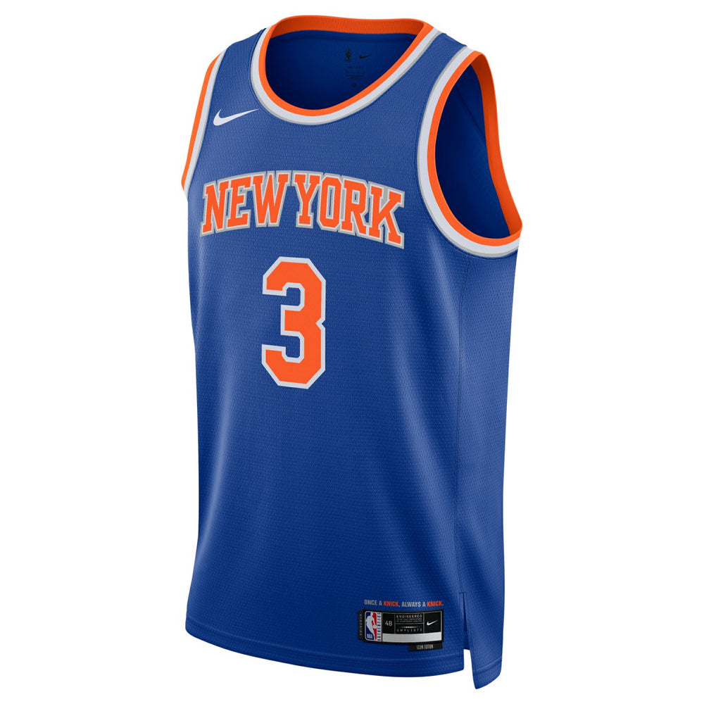 Josh Hart New York Knicks Unisex Swingman Player Jersey Icon Edition Blue - NBA