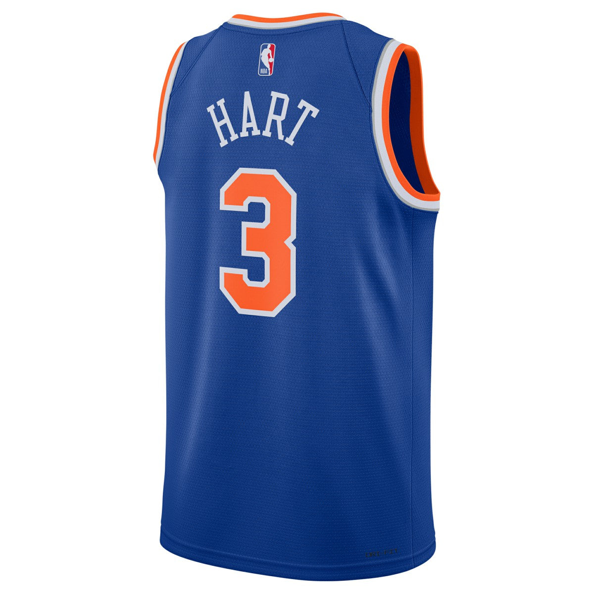 Josh Hart New York Knicks Unisex Swingman Player Jersey Icon Edition Blue - NBA
