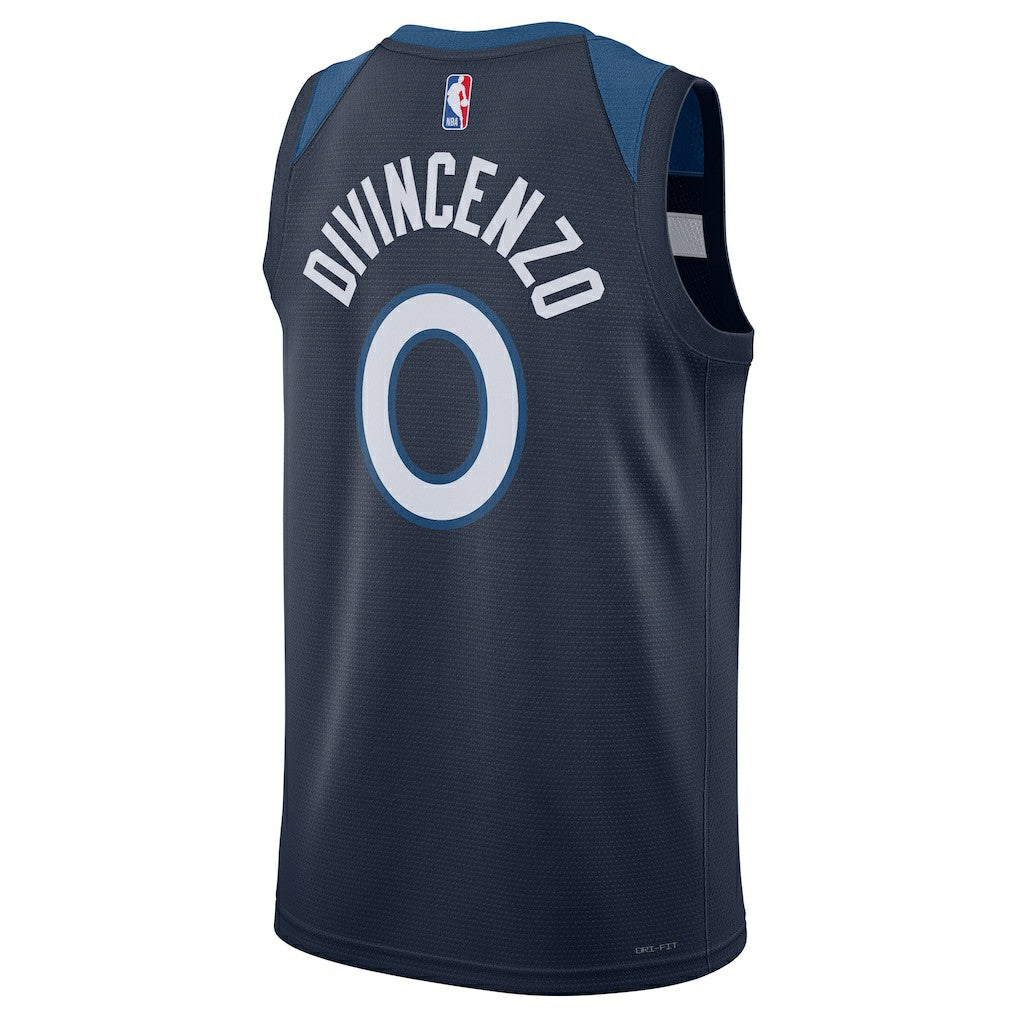 Donte DiVincenzo Minnesota Timberwolves Unisex Swingman Player Jersey Icon Edition Navy - NBA