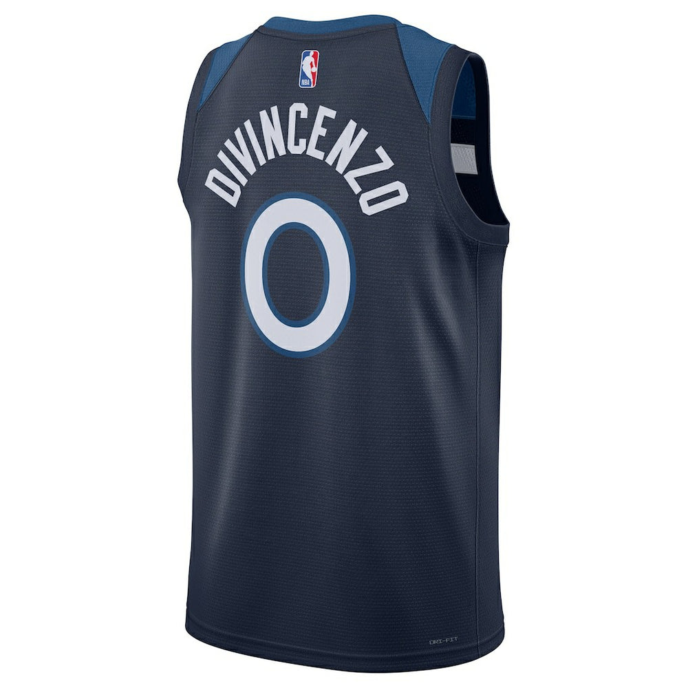 Donte DiVincenzo Minnesota Timberwolves Unisex Swingman Player Jersey Icon Edition Navy - NBA